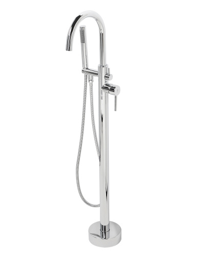 Смеситель для ванны/душа Orange Steel M99-336cr напольный фото 5