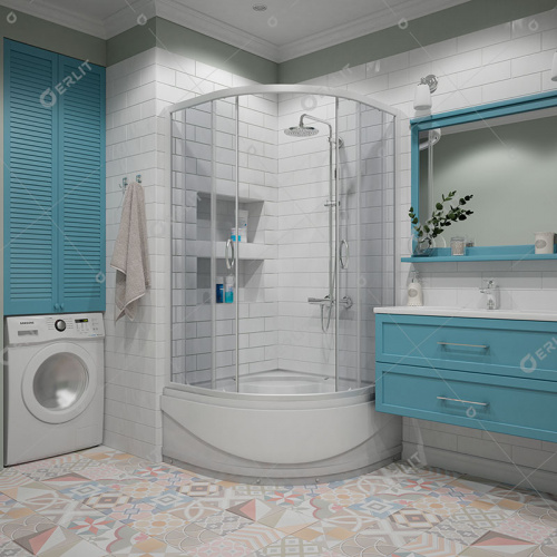 Душевой уголок Erlit Comfort ER0509T-C4 (90x90x195 см) фото 5