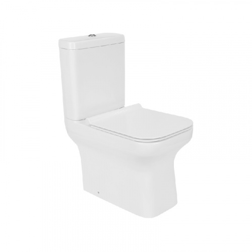 Напольный унитаз Creo Ceramique  ARLES (HDC628P) c крышкой микролифт 