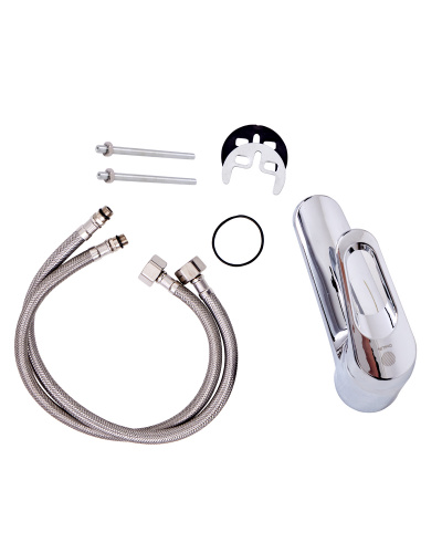 OneLife P11-021cr полимерный смеситель для раковины, хром фото 7