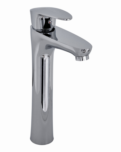 OneLife P09-121cr полимерный смеситель для накладной раковины, хром фото 5