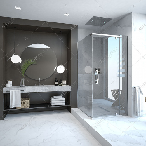 Душевой уголок Alex Baitler AB244-120 (120x90x200 см) фото 3