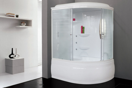 Душевая кабина Royal Bath RB 170ALP-C (матовое) левая фото 2