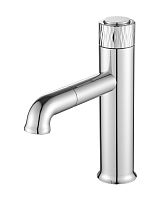 Orange PURE M02-021cr Смеситель для раковины с кнопочным управлением