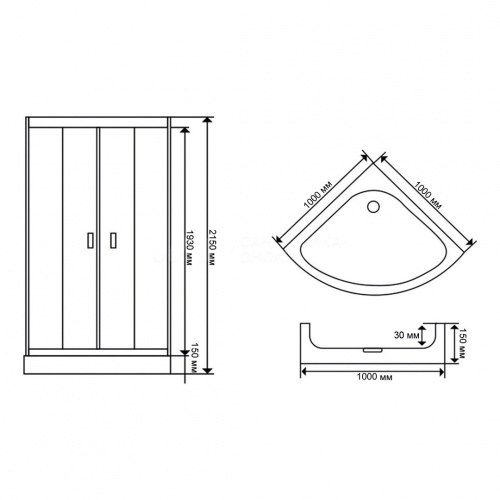 Душевая кабина Cerutti SPA VIVA101 фото 7