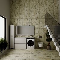 Зеркало STYLE LINE "Даллас 150", Люкс белое
