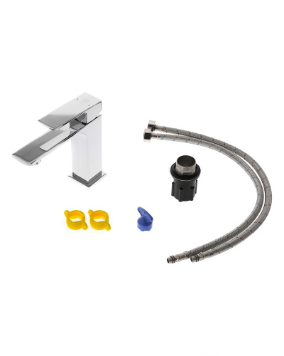 Смеситель для раковины Orange Lutz M04-021cr фото 5