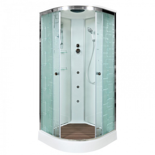 Душевая кабина Deto (DTO)  EM 1510 с гидромассажем фото 6