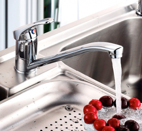 Смеситель для кухонной мойки Rossinka B (B35-21U) фото 3