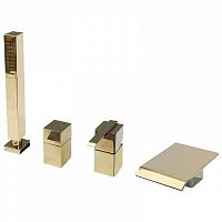 LR573.5PZ LOIRA смеситель каскадный на 4 отверстия, ЦВЕТ ЗОЛОТО RAV Slezak