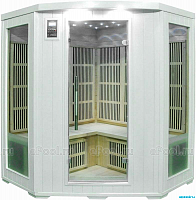 Инфракрасная кабина (сауна) SaunaMagic White CS Corner Medium