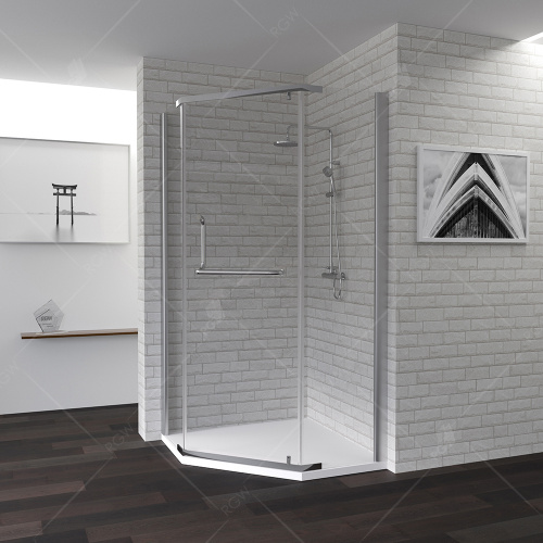 Душевой уголок RGW PA-81 Прозрачное 1000x1000