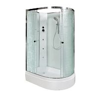 Душевая кабина Deto (DTO)  EM 2712 N L без крыши с гидромассажем