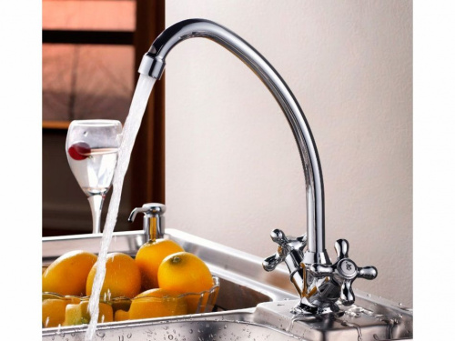 Смеситель для раковины Rossinka H (H02-62) фото 3