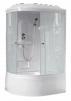 Душевая кабина Royal Bath  RB 8120BK1-T (прозрачное) правая