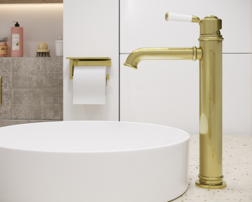 Смеситель для раковины Timo Arisa (5311/02F antique) фото 3