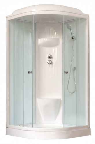Душевая кабина Royal Bath  RB 90HK6-WT (белое/прозрачное)