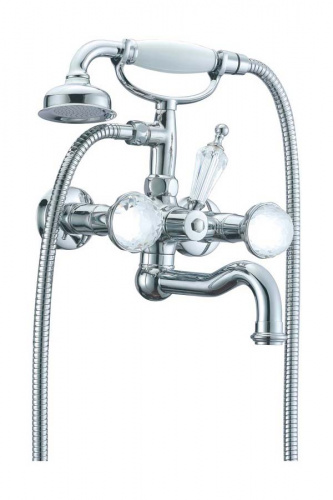 Смеситель для ванны(душевой комплект) Brillante Presente