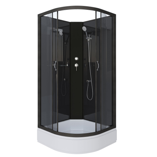 Душевая кабина Niagara  NG-6501-14BK (900х900х2000)