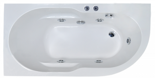 Гидромассажная ванна Royal Bath  AZUR STANDART 140x80x60L