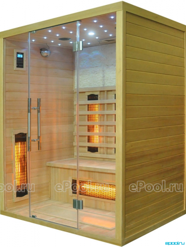 Инфракрасная кабина (сауна) SaunaMagic Glass RCS Medium фото 4