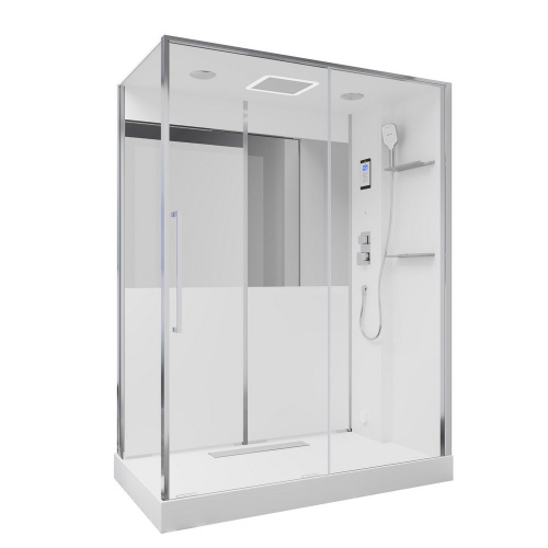 Душевая кабина Black&White G8890 с паром фото 3