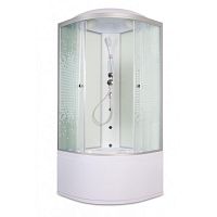 Душевая кабина Deto (DTO)  L 910 с гидромассажем и электрикой (100x100х215)