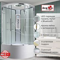 Душевая кабина AvaCan EM5090LEDT прозрачная