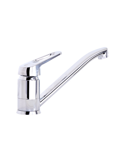 OneLife P11-000cr полимерный смеситель для кухни, хром фото 5