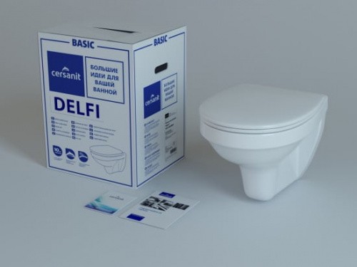 УНИТАЗ ПОДВЕСНОЙ DELFI фото 4