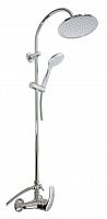 MS081.5/3 MISSISSIPPI - смеситель для душа, душевой комплект, головной душ, (пластик) RAV Slezak