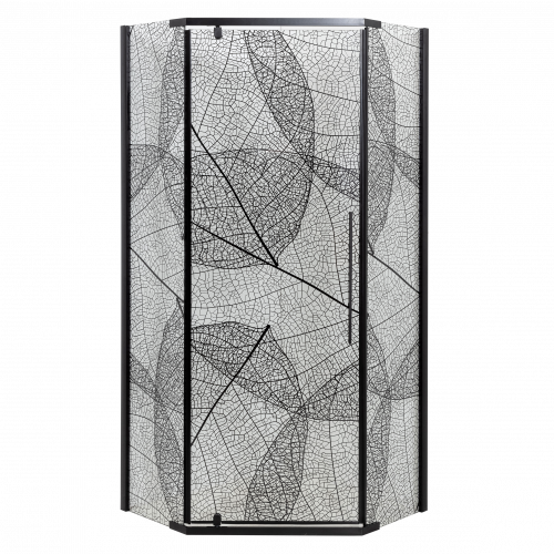 Душевое ограждение Deto PB 90 Black фото 3