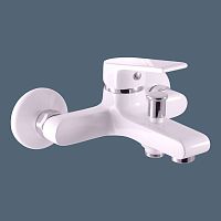 CO154.5BC COLORADO - смеситель для ванны, БЕЛЫЙ ГЛЯНЦЕВЫЙ/ХРОМ RAV Slezak