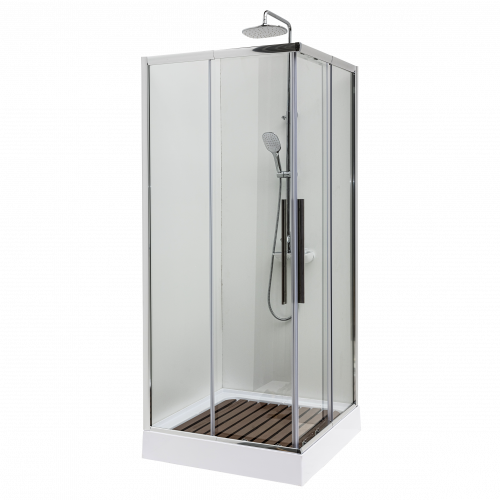 Душевое ограждение Deto KС 80-90 Chrome фото 2