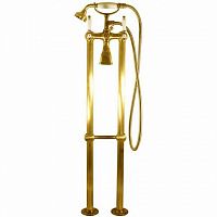 MK550.5/2Z MORAVA RETRO - смеситель классический для ванны с душем, ЦВЕТ ЗОЛОТО RAV Slezak