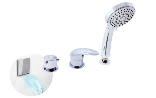 D463.5P DUNAJ смеситель каскадный на 4 отверстия RAV Slezak фото 2