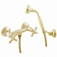 MK180.5/2Z MORAVA RETRO - смеситель классический для душа, ЦВЕТ ЗОЛОТО RAV Slezak
