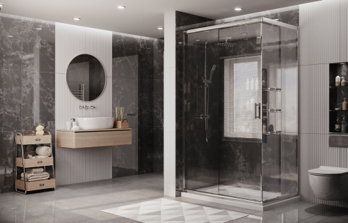 Душевое ограждение Ambassador Kingston 14011122 (1200x900x2000), 1 место фото 2