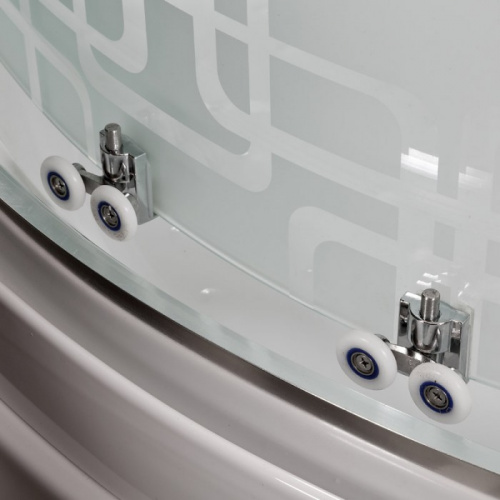 Душевая кабина Deto (DTO)  EM 2712R LED с гидромассажем фото 3