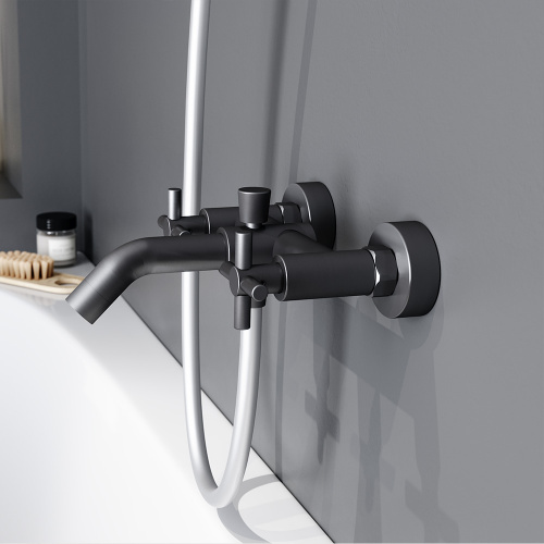 Смеситель для ванны и душа RedBlu by Damixa Neo Classic 271000000 фото 6