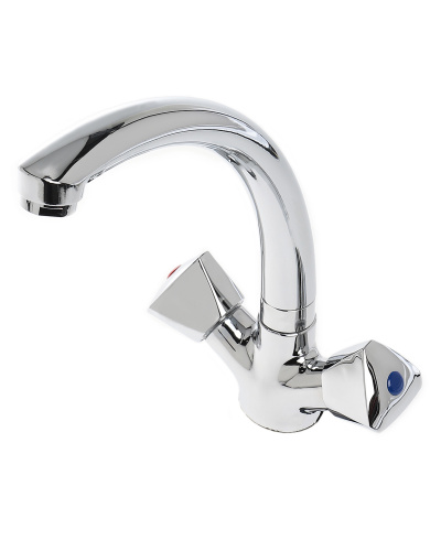 Смеситель для кухни OneLife P03-001cr полимерный фото 5