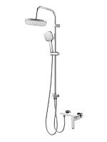 Душевая система Orange Splito M36-922cr со смесителем, хром
