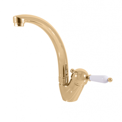 L506.5/3Z LABE - смеситель кухонный, ЦВЕТ ЗОЛОТО RAV Slezak фото 2