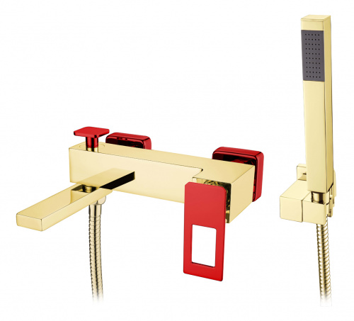 Смеситель для ванны с душем GoldRed
