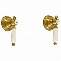 MK583Z MORAVA RETRO - смеситель для душа, скрытый монтаж, ЦВЕТ ЗОЛОТО RAV Slezak