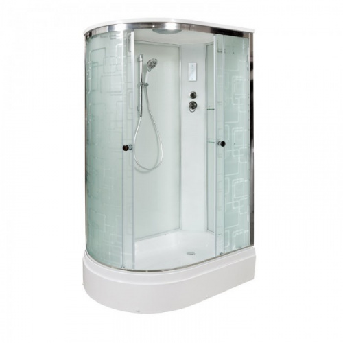 Душевая кабина Deto (DTO)  ЕМ 2712R с электрикой