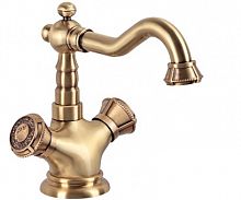 Смеситель на раковину Bronze de Luxe ROYAL (10218/1)