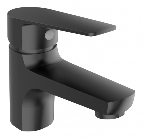 Смеситель для раковины Orange Loop M26-021b черный фото 3