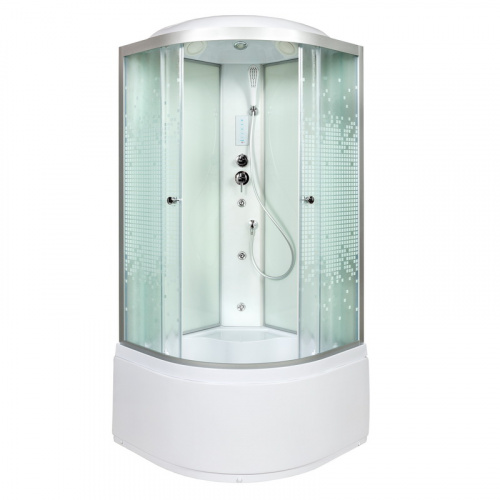 Душевая кабина Deto (DTO)  L980 с гидромассажем и электрикой фото 2