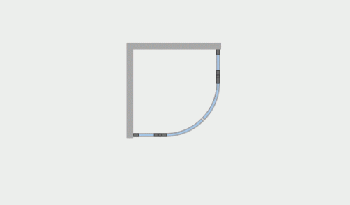 Душевое ограждение Ambassador Diamond 12011101 (900x900x2000), 1 место фото 9